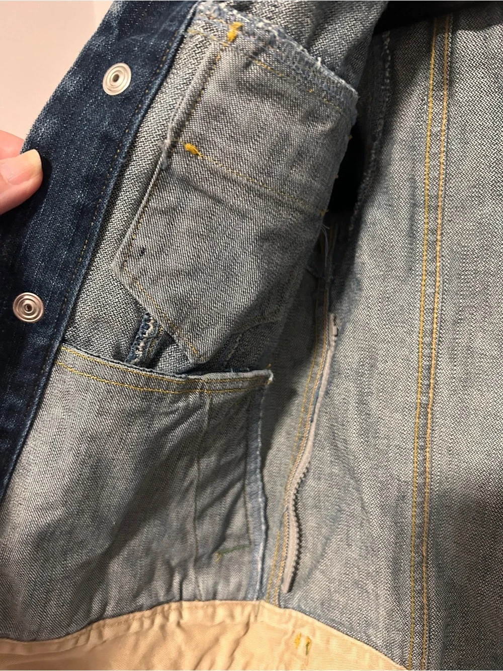 GAP Kids Dark Blue Denim Trucker Jacket
